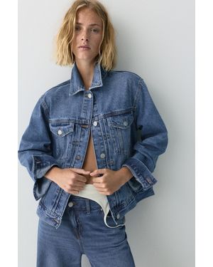 Pull&Bear Denim Jacket - Blue