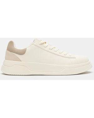 Pull&Bear Chunky Trainers - Natural