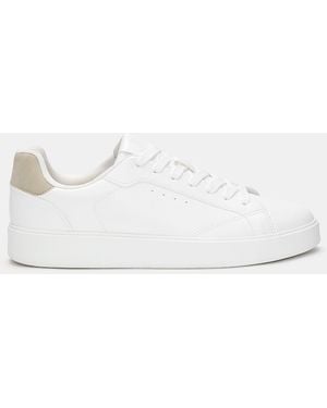 Pull&Bear Casual Trainers With Detail - Black