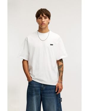 Pull&Bear T-Shirt With Stwd Logo - White