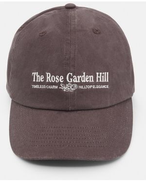 Pull&Bear Embroidered Cap - Brown