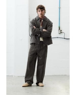Pull&Bear Gerade Geschnittene Hose Mit Waschung - Mehrfarbig