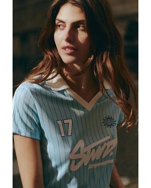 Pull&Bear Stwd Argentina T-Shirt - Green