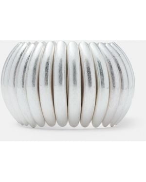 Pull&Bear Curved Metallic Arm Cuff