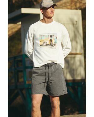 Pull&Bear Stwd Board Shorts - Green