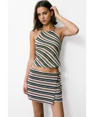 Pull&Bear Halter Top - Multicolour