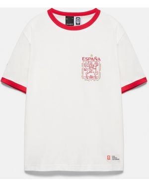 Pull&Bear Spain Fifa World Cup 26 T-Shirt - White