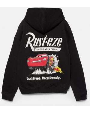 Pull&Bear Cars Hoodie - Black