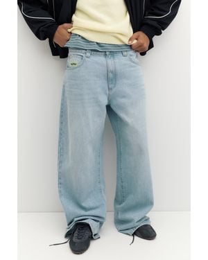 Pull&Bear Multi-Piece Trainers - Blue