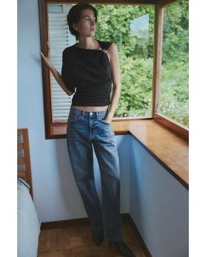 Pull&Bear Straight Jeans - Blue