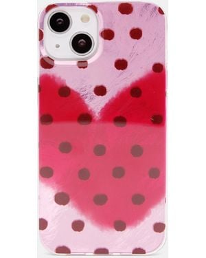Pull&Bear Polka Dot Iphone Case - Pink