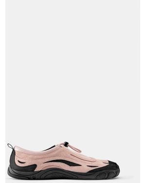 Pull&Bear Often-Sneaker Aus Leder - Pink