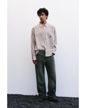 Pull&Bear Slim Bootcut Jeans Monserrat Messeguer - Grau