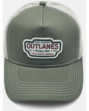 Pull&Bear Outlanes Trucker Cap - Green
