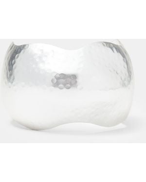 Pull&Bear Textured Arm Cuff - Metallic
