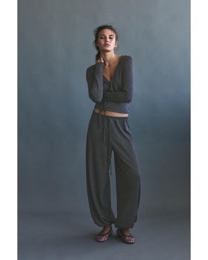 Pull&Bear Fliessende Pumphose - Blau
