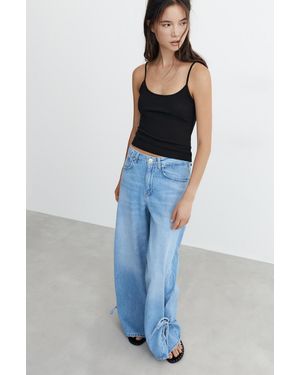 Pull&Bear Strappy Top - Blue