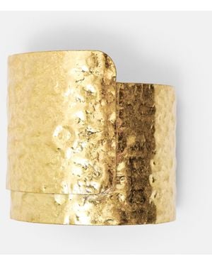 Pull&Bear Breiter Goldfarbener Armreif - Mettallic