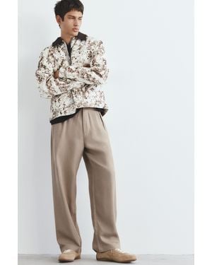 Pull&Bear Tailored Fit Jogger Trousers - Multicolour