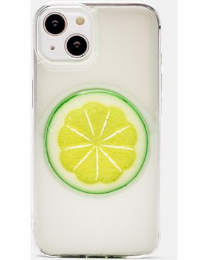 Pull&Bear Transparent Fruit Iphone Case - Grey