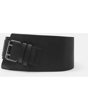 Pull&Bear Breiter Gürtel - Schwarz