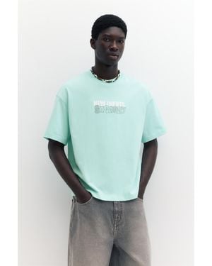 Pull&Bear Stwd Studio T-Shirt - Green