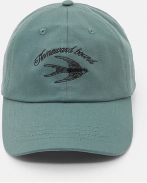 Pull&Bear Cap With Bird - Green