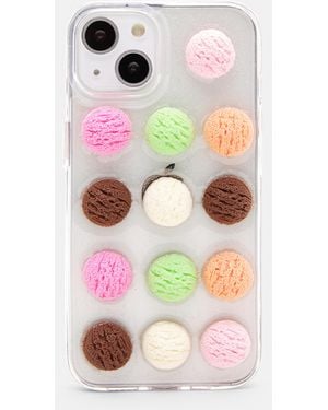 Pull&Bear Iphone-Hülle Mit Eiskugeln - Weiß