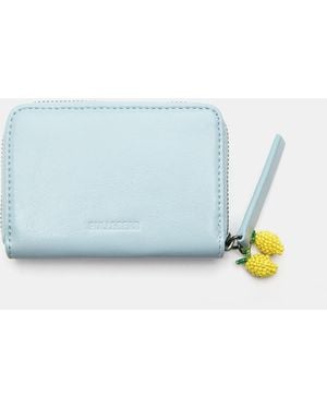 Pull&Bear Embellished Wallet - Blue
