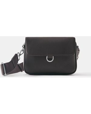 Pull&Bear Umhängetasche Mit Ring - Schwarz