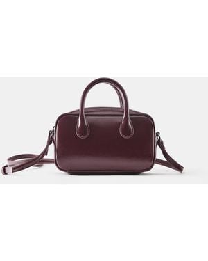 Pull&Bear Mini-Umhängetasche - Braun