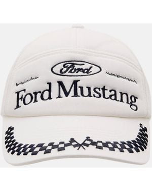 Pull&Bear Ford Mustang Cap - White