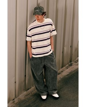 Pull&Bear Stwd Rustic Jogger Trousers - Brown