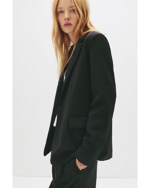 Pull&Bear Basic Blazer - Black