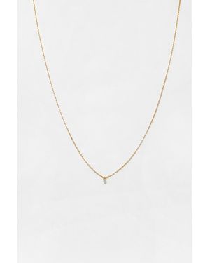 Pull&Bear Shimmery Pendant Necklace - Blue