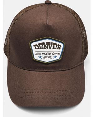 Pull&Bear Denver Trucker Cap - Brown