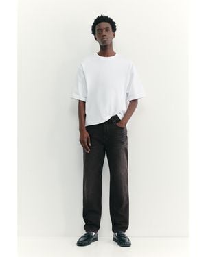 Pull&Bear Slim Fit Jeans - Black