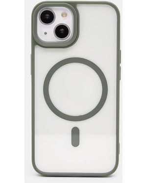 Pull&Bear Transparente Grüne Iphone Hülle - Schwarz