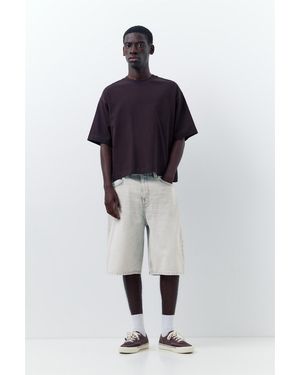 Pull&Bear Jeans-Bermudashorts Für Skater - Blau