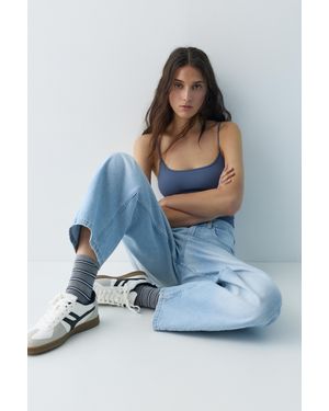 Pull&Bear Retro Trainers - White