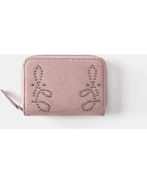 Pull&Bear Nieten-Brieftasche - Pink