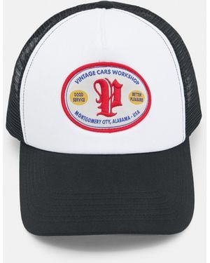 Pull&Bear Trucker Cap With Patch - Blue