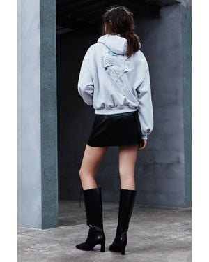 Pull&Bear Hitchcock Hoodie - Black