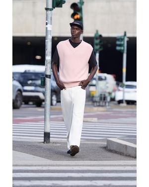 Pull&Bear Knit Vest - Grey