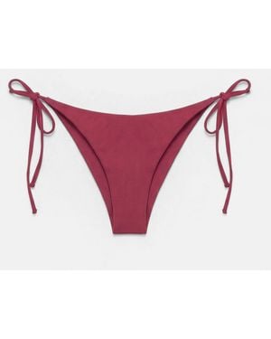 Pull&Bear Bikini Bottoms - Red