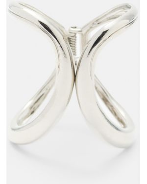 Pull&Bear Curved Arm Cuff - Metallic