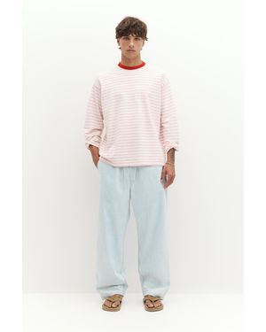 Pull&Bear Joggerhose Aus Denim - Mehrfarbig