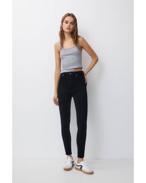 Pull&Bear Super High-Waist Skinny Jeans - Multicolour