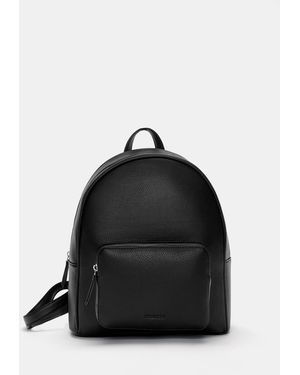 Pull&Bear Urban Backpack - Black