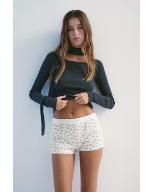 Pull&Bear Boxershorts Mit Würfeln - Mehrfarbig